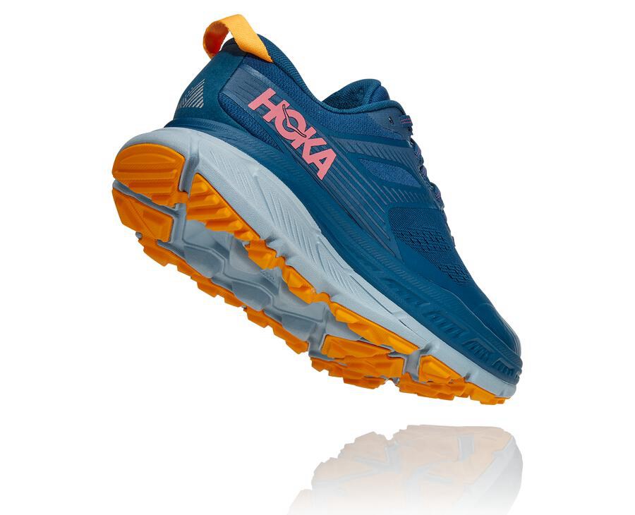 Hoka One One Trail Schoenen Dames - Stinson Atr 6 - Blauw - RV5167230